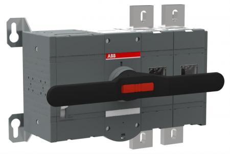 ABB OTM1000E2M230V Lasttrennschalter mit Motor 2-polig 1000 A, mit Griff für manuellen Betrieb Motorspannung Ue 220-240 V AC/DC