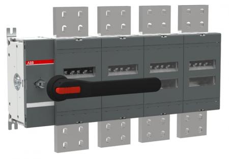 ABB OT3200E04P Lasttrennschalter 4-polig 3200 A, mit Griff und Welle