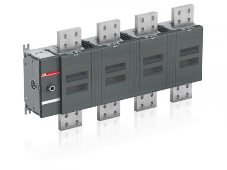 ABB OT4000E04W8 Lasttrennschalter 4-polig 4000 A, ohne Griff und Welle mit großem Phasenabstand