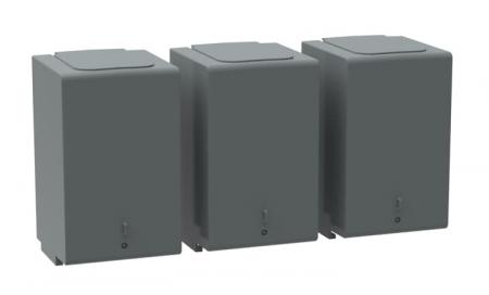 ABB OTS4000G1L/3 Klemmenabdeckung Schnappbefestigung grauer Kunststoff IP3X grau lange Ausführung VPE 3