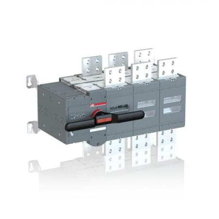 ABB OTM3200E3CM230C Lastumschalter mit Motor 3-polig 3200 A, mit Griff für manuellen Betrieb Motorspannung Ue 220-240 V AC/I-0-II