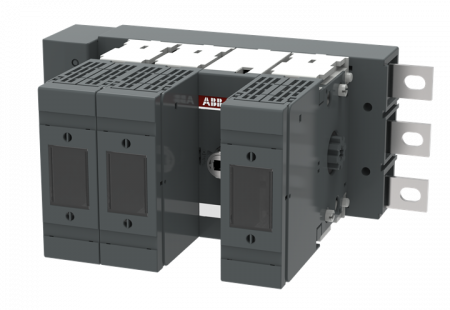 ABB OS125GD21LR-MNS Lasttrennschalter f Sich 3-polig 125 A, mit Griff und Welle Anschluss links und rechts