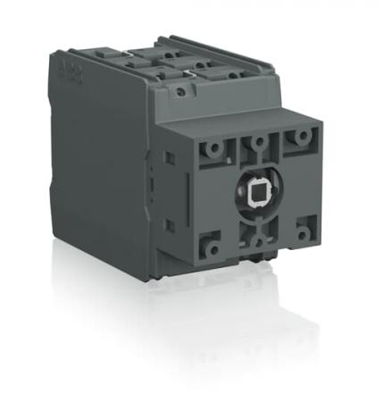 ABB OTDC16UT6 DC-Lasttrennschalter 6-polig 16A ohne Griff UL Türmontage 3x600 V DC Dreikreis