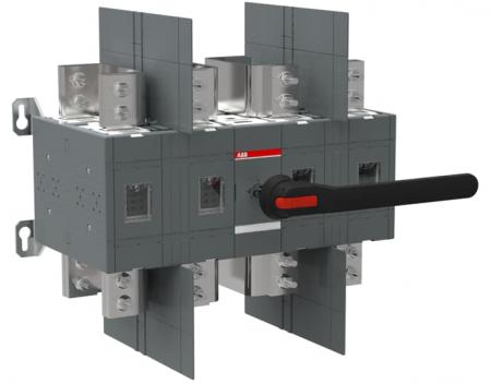 ABB OT1600U22P Lasttrennschalter 4-polig 1600 A, mit Griff und Welle UL/CSA Trägerplattenmontage