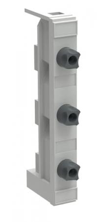 ABB XLPD0-FB-E18/27-3P D-Sicherungssockel 3-polig 63 A, mit Rahmenklemmen D02 E18 Breite 27mm Phasenabstand 60 mm