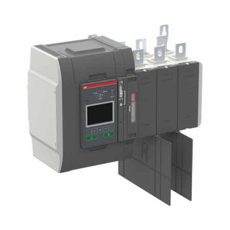ABB OXA600U3X3QT Automatischer Umschalter TruONE 3-polig 600 A, Level 3 Steuereinheit 200 ... 480 V AC, Zugang oben offene Umschaltung I-II UL
