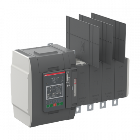 ABB OXB400U3S2QB Automatischer Umschalter TruONE 3-pol + N 400 A, Level 2 Steuereinheit 200 ... 480 V AC, Zugang unten verzögerte Umschaltung I-0-II UL