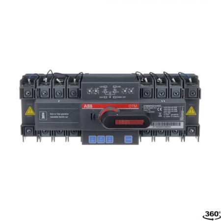 ABB OTM63F4C21D400C Automatischer Umschalter 4-polig 63 A, 21D Steuereinheiteit 154 ... 480 V AC, Zugang oben offene Umschaltung I-0-II