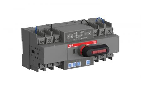 ABB OTM63F2C21D230C Automatischer Umschalter 2-polig 63 A, 21D Steuereinheiteit 154 ... 480 V AC, Zugang oben offene Umschaltung I-0-II
