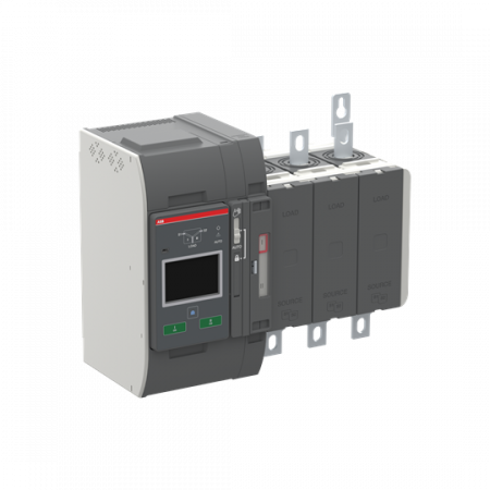 ABB OXA260U3X4QB Automatischer Umschalter TruONE 3-polig 260 A, Level 4 Steuereinheit 200 ... 480 V AC, Zugang unten offene Umschaltung I-II UL