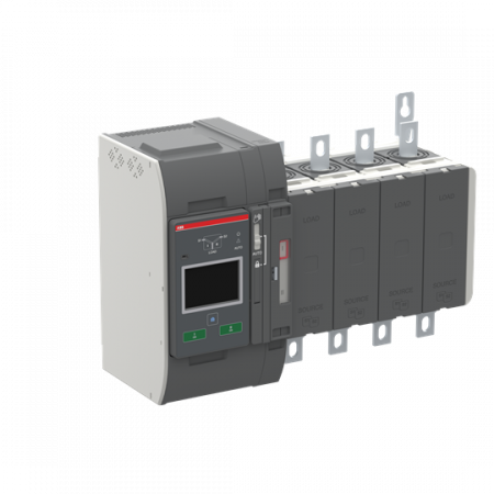 ABB OXA260U3S4QB Automatischer Umschalter TruONE 3-pol + N 260 A, Level 4 Steuereinheit 200 ... 480 V AC, Zugang unten offene Umschaltung I-II UL