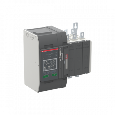 ABB OXA160U3X2QT Automatischer Umschalter TruONE 3-polig 160 A, Level 2 Steuereinheit 200 ... 480 V AC, Zugang oben offene Umschaltung I-II UL
