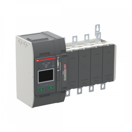 ABB OXA260U3S3QB Automatischer Umschalter TruONE 3-pol + N 260 A, Level 3 Steuereinheit 200 ... 480 V AC, Zugang unten offene Umschaltung I-II UL