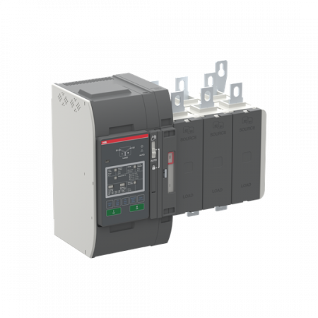 ABB OXA260U3X2QT Automatischer Umschalter TruONE 3-polig 260 A, Level 2 Steuereinheit 200 ... 480 V AC, Zugang oben offene Umschaltung I-II UL