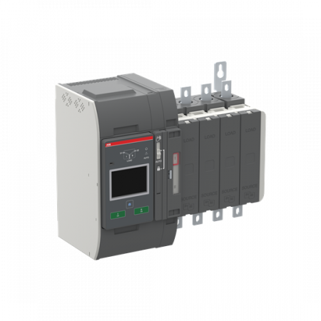 ABB OXA30U3S4QB Automatischer Umschalter TruONE 3-pol + N 30 A, Level 4 Steuereinheit 200 ... 480 V AC, Zugang unten offene Umschaltung I-II UL