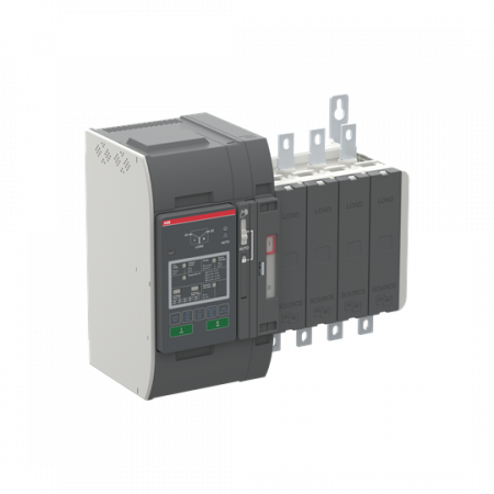 ABB OXA60U3S2QB Automatischer Umschalter TruONE 3-pol + N 60 A, Level 2 Steuereinheit 200 ... 480 V AC, Zugang unten offene Umschaltung I-II UL