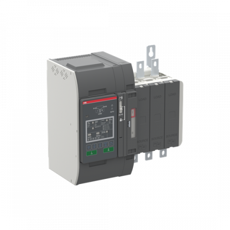 ABB OXA60U3X2QB Automatischer Umschalter TruONE 3-polig 60 A, Level 2 Steuereinheit 200 ... 480 V AC, Zugang unten offene Umschaltung I-II UL