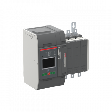 ABB OXB100U3X4QB Automatischer Umschalter TruONE 3-polig 100 A, Level 4 Steuereinheit 200 ... 480 V AC, Zugang unten verzögerte Umschaltung I-0-II UL