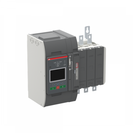 ABB OXB125U3X3QB Automatischer Umschalter TruONE 3-polig 125 A, Level 3 Steuereinheit 200 ... 480 V AC, Zugang unten verzögerte Umschaltung I-0-II UL