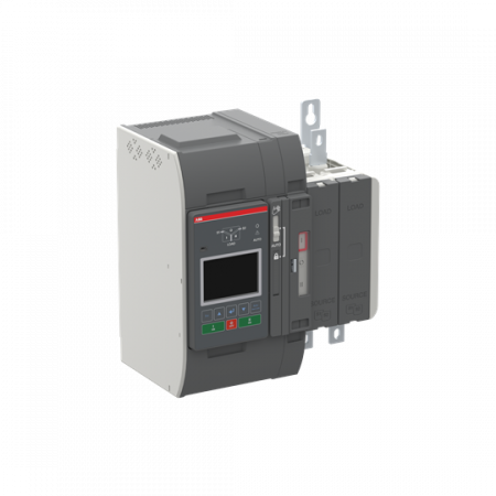 ABB OXB160U2X3QB Automatischer Umschalter TruONE 2-polig 160 A, Level 3 Steuereinheit 200 ... 480 V AC, Zugang unten verzögerte Umschaltung I-0-II UL