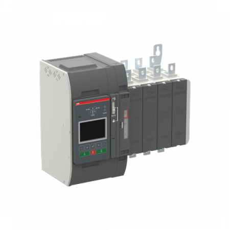 ABB OXB160U3S3QT Automatischer Umschalter TruONE 3-pol + N 160 A, Level 3 Steuereinheit 200 ... 480 V AC, Zugang oben verzögerte Umschaltung I-0-II UL