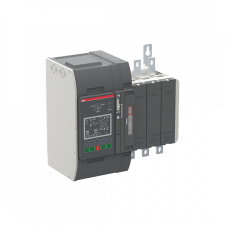 ABB OXB160U3X2QB Automatischer Umschalter TruONE 3-polig 160 A, Level 2 Steuereinheit 200 ... 480 V AC, Zugang unten verzögerte Umschaltung I-0-II UL
