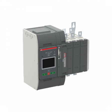 ABB OXB160U3X4QT Automatischer Umschalter TruONE 3-polig 160 A, Level 4 Steuereinheit 200 ... 480 V AC, Zugang oben verzögerte Umschaltung I-0-II UL