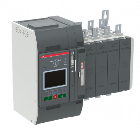 ABB OXB200E3S3QT Automatischer Umschalter TruONE 3-pol + N 200 A, Level 3 Steuereinheit 200 ... 480 V AC, Zugang oben verzögerte Umschaltung I-0-II