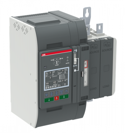 ABB OXB200U2X2QT Automatischer Umschalter TruONE 2-polig 200 A, Level 2 Steuereinheit 200 ... 480 V AC, Zugang oben verzögerte Umschaltung I-0-II UL