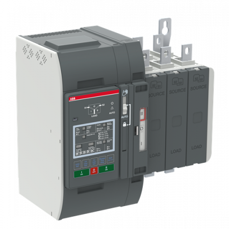 ABB OXB200U3X2QT Automatischer Umschalter TruONE 3-polig 200 A, Level 2 Steuereinheit 200 ... 480 V AC, Zugang oben verzögerte Umschaltung I-0-II UL