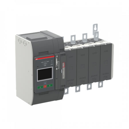 ABB OXB260U3S4QB Automatischer Umschalter TruONE 3-pol + N 260 A, Level 4 Steuereinheit 200 ... 480 V AC, Zugang unten verzögerte Umschaltung I-0-II UL