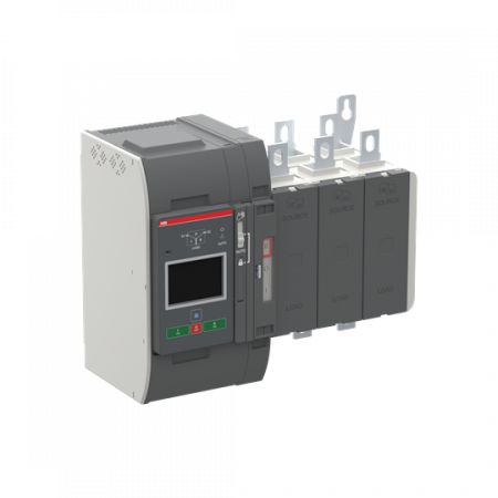 ABB OXB260U3X4QT Automatischer Umschalter TruONE 3-polig 260 A, Level 4 Steuereinheit 200 ... 480 V AC, Zugang oben verzögerte Umschaltung I-0-II UL