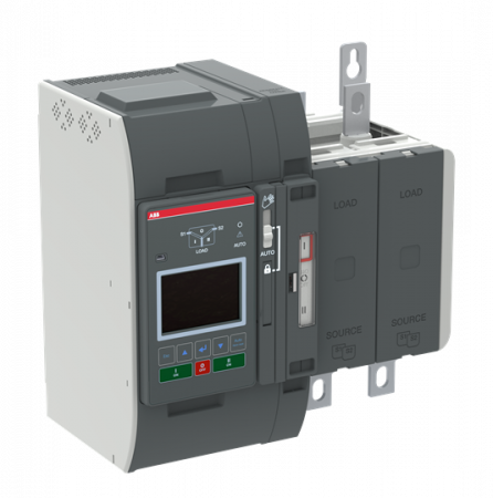 ABB OXB315E1S3QB Automatischer Umschalter TruONE 1P+N, 315 A, Level 3 Steuereinheit 200 ... 480 V AC, Zugang unten verzögerte Umschaltung I-0-II