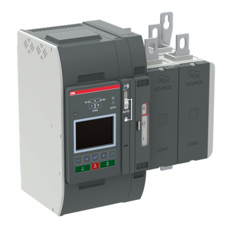ABB OXB315E1S3QT Automatischer Umschalter TruONE 1P+N, 315 A, Level 3 Steuereinheit 200 ... 480 V AC, Zugang oben verzögerte Umschaltung I-0-II