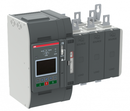 ABB OXB315E3X3QT Automatischer Umschalter TruONE 3-polig 315 A, Level 3 Steuereinheit 200 ... 480 V AC, Zugang oben verzögerte Umschaltung I-0-II