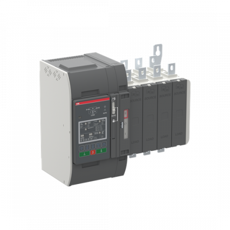 ABB OXB60U3S2QT Automatischer Umschalter TruONE 3-pol + N 60 A, Level 2 Steuereinheit 200 ... 480 V AC, Zugang oben verzögerte Umschaltung I-0-II UL