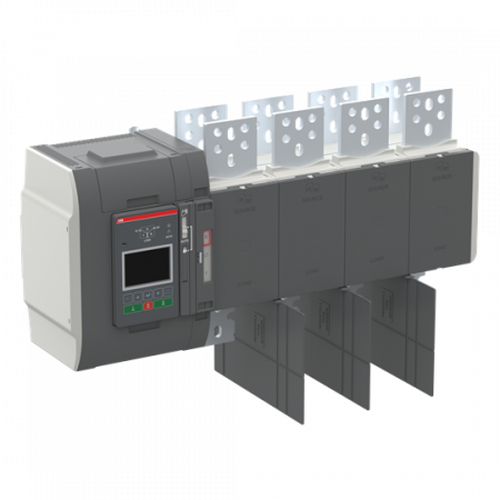 ABB OXB800U3S3QT Automatischer Umschalter TruONE 3-pol + N 800 A, Level 3 Steuereinheit 200 ... 480 V AC, Zugang oben verzögerte Umschaltung I-0-II UL