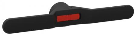 ABB OHB150J12PE20 Pistolengriff schwarz 2x150 mm Wellen-ø 12 mm IP65 Beschriftung 0 OFF-1 ON abschließbar 0-1
