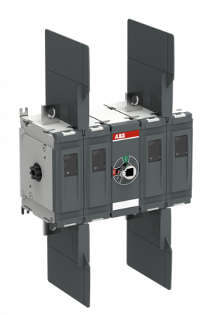 ABB OTDC315FV22 DC-Lasttrennschalter 4-polig 315 A, ohne Griff und Welle 1500 V DC Zweikreis