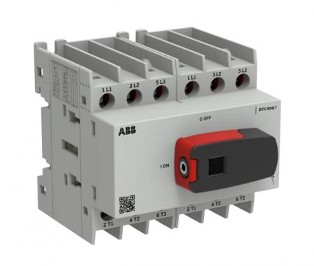 ABB OTC40G1-3BS Lastumschalter OT Plus 40A, Baugröße 1, 3-polig Montage auf Montageplatte/DIN-Schiene, nach IEC60947-3, UL98, UL60947-4-5
