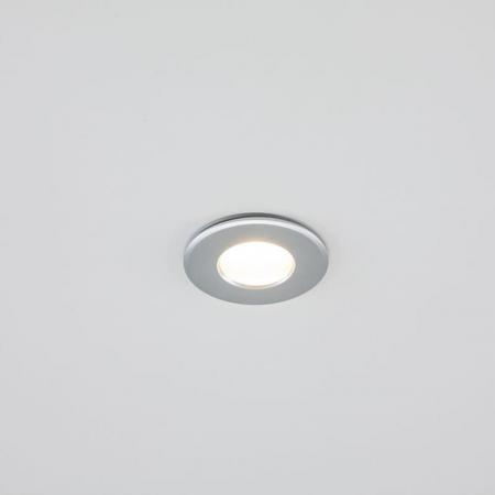 EVN 655014 Deckeneinbauleuchte IP65 Chrom Zamak GU5,3 12V dimmbar Einbaudurchmesser 68 mm