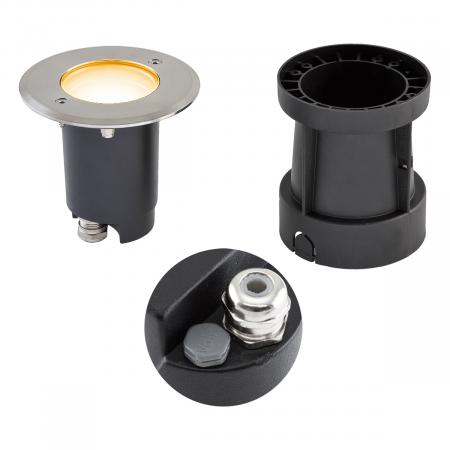 EVN Schwenkbare LED-Bodeneinbauleuchte, IP67 679235EV402