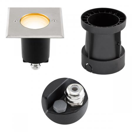 EVN Schwenkbare LED-Bodeneinbauleuchte, IP67 679435EV402