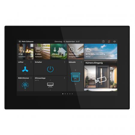 Busch-Jaeger Busch-OneTouch 7 M2249-2B-03 Smart Bedienpanel 7 Zoll LAN WLAN für Busch-Welcome und free@home schwarz 2TMA320050B0001