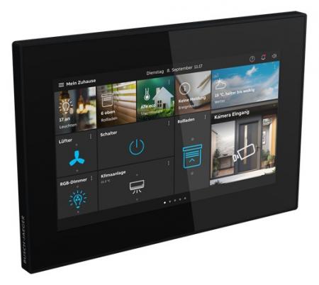 Busch-Jaeger Busch-OneTouch 7 M2249-2B-03 Smart Bedienpanel 7 Zoll LAN WLAN für Busch-Welcome und free@home schwarz 2TMA320050B0001