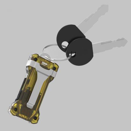Armytek Zippy Schlüsselanhänger-Taschenlampe (Yellow Amber)