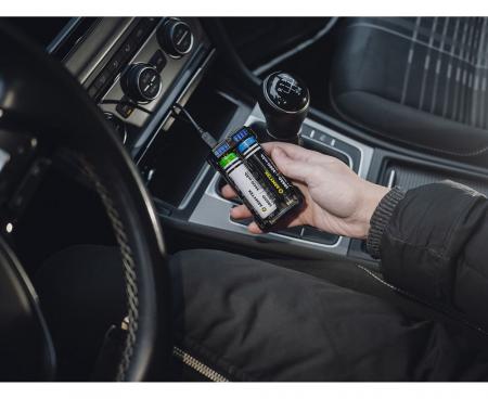 Armytek Handy C2 VE Ladegerät für 2 Akkus mit Powerbank-Funktion