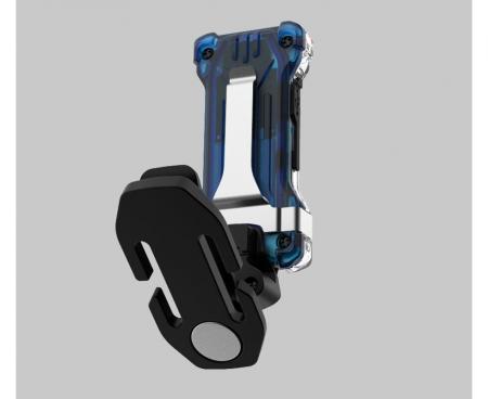 Armytek Zippy Extended Set WR (Blue Sapphire) 3 in 1, Multitaschenlampe, Schlüsselbundlampe, Stirnlampe, mit Clip