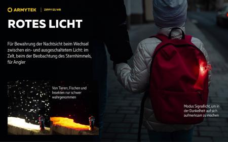 Armytek Zippy Extended Set WR (Yellow Amber) 3 in 1, Multitaschenlampe, Schlüsselbundlampe, Stirnlampe, mit Clip