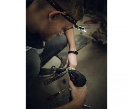 Armytek Zippy Extended Set WR (Yellow Amber) 3 in 1, Multitaschenlampe, Schlüsselbundlampe, Stirnlampe, mit Clip